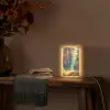 Bos - Zon - Natuur - Herfst Light Box met kabel (Tafellamp) klein -sfeer4