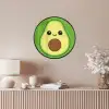 Avocado - Groen - Speels Fotolijst rond zonder passe partout klein -sfeer3