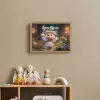 Beer - Vlinders - Bos - Fairy Light Box met batterij (Wandlamp kind) middel -sfeer2_kind