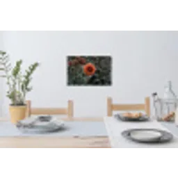 Dahlia - Bloem - Natuur - Sfeervol Muursticker klein -eettafel
