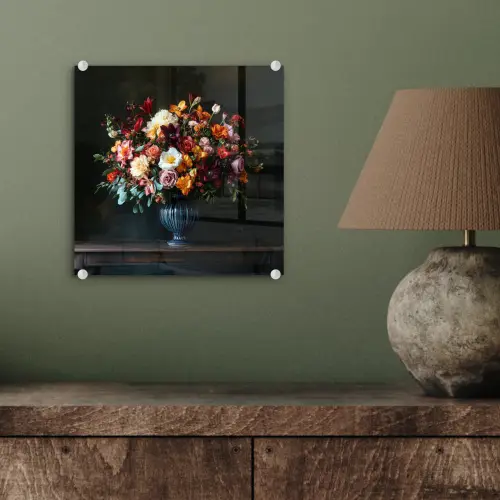 Groot - Bloemen - Vaas - Boeket plexiglas 5mm klein -sfeer3