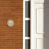 Zandkleur - Modern Naambord Rond klein -sfeer3-rond-XS