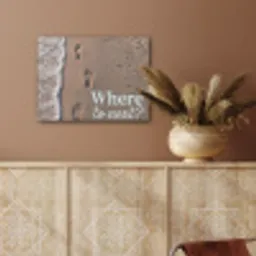 Where to next - Strand - Voetstappen PET vilt klein -sfeer4