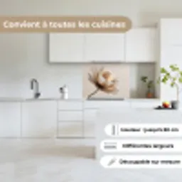 Bloem - Beige - Crème keuken achterwand 2 middel -sfeer4_FR