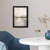 Moderne kunst - Abstract - Beige fotolijst zwart zonder passe partout klein -sfeer4