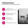 Schotse Hooglander in Monochroom Inductie beschermer vinyl 3mm middel -zzzzzzz-lf-ups