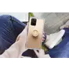 Koffie - Melkschuim - Lach - Beige Telefoonhoesje Samsung Galaxy S10 Lite klein -handS10Lite