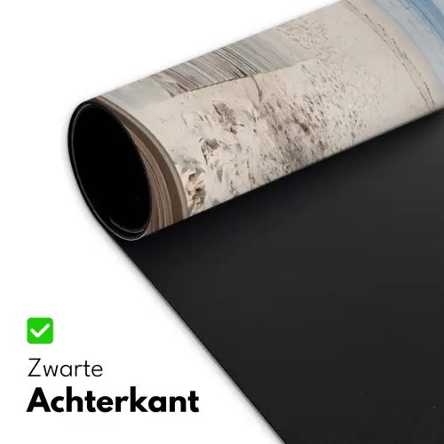 Doorkijk - Strand - Duinen - Pad - Landschap Muismat XXL klein -sfeer2