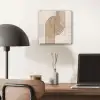 Symmetrische bocht - Koperkleurig plexiglas 5mm klein -sfeer6
