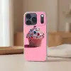 Cupcake - Kleurrijk - Edelstenen Telefoonhoesje iPhone 17 Pro klein -sfeer2