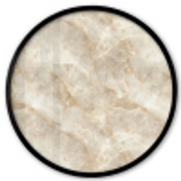 Lichtbeige - Onyx - Subtiel Fotolijst rond zonder passe partout klein 856 -3d