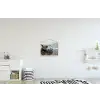 Schelp - Strand - Blauw - Zee textielposter latten blank klein -kinderkamer