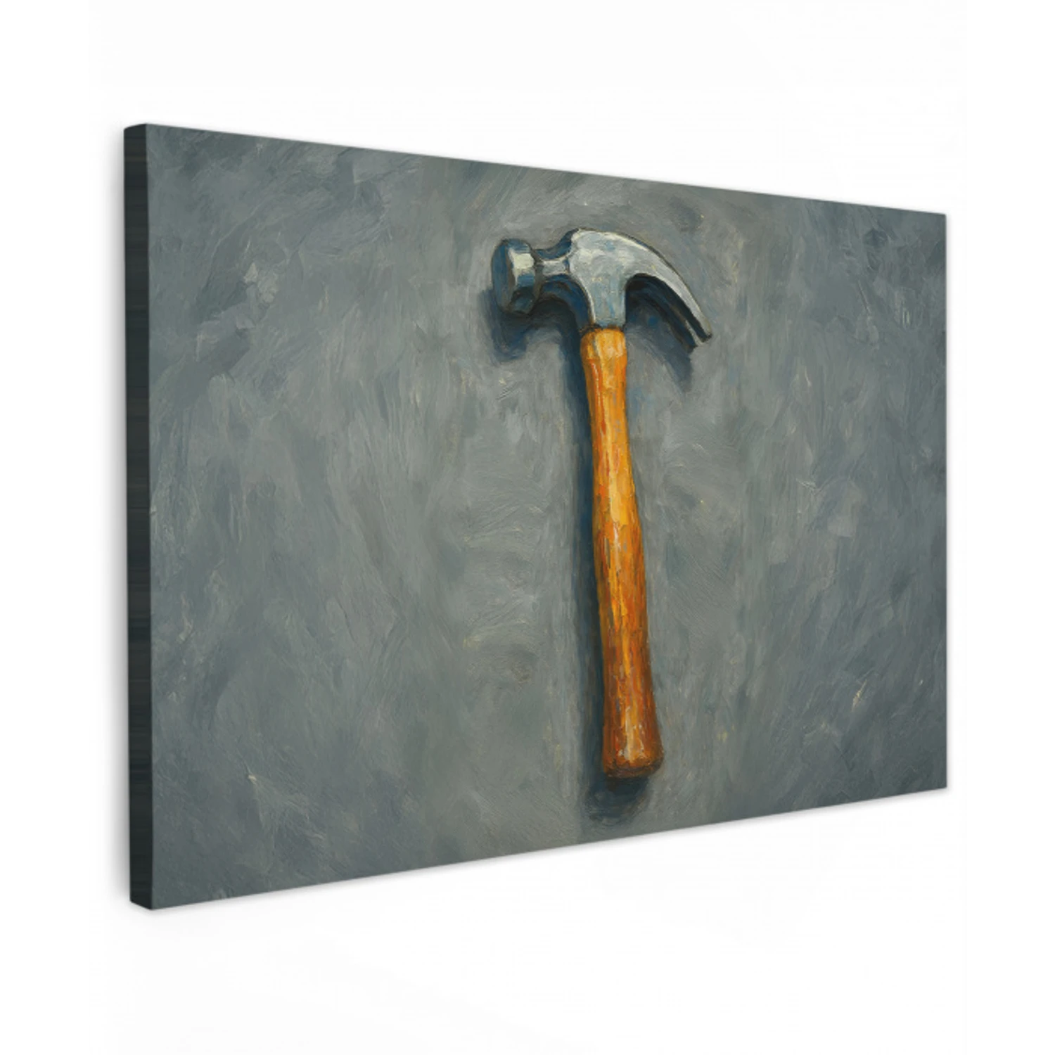 Hamer - Schilderij - Gereedschap canvas 2cm klein -z3d