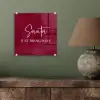 Santa - Wine - Rood - Kerst - Kerstman plexiglas 5mm klein -sfeer3