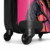 Panda met Koptelefoon, Zonnebril en Gouden Ketting NBS - Handbagage koffer - Kinderen Unisex middel -wiel