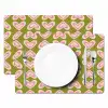 Patroon - Symmetrisch - Hartjes - Olijfgroen Placemat vinyl groot 368 -zzsfeer2_Kitchenyeah-website