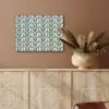 Retro - Modern - Groen PET vilt klein 837 -sfeer4