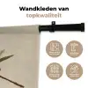 Tak - Groene Bladeren - Vruchten Wandkleed katoen klein -sfeer2