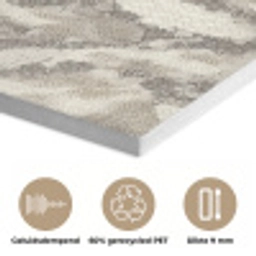 Slang - Patroon - Taupe PET vilt klein 837 -closeup_NL