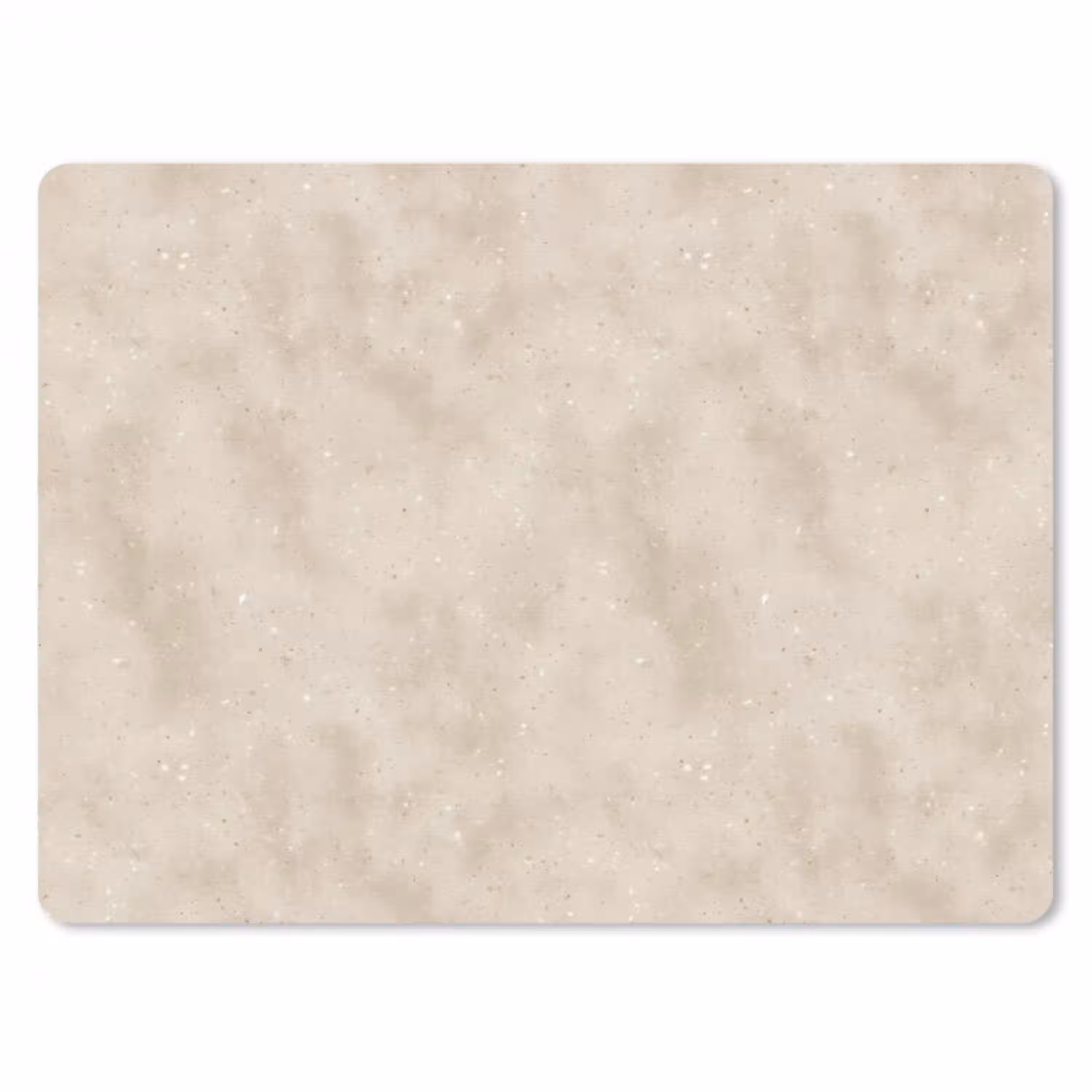Structuur - Spikkels - Beige muismat rubber klein 262 -3d