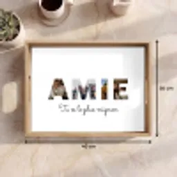 Amie - Collage de lettres Dienblad Rechthoek middel -USP_Formaat