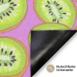 Kiwi - Speels - Groen Deurmat klein 898 -antislip_DE