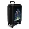Heks met een borrelende ketel NBS - Handbagage koffer - Kinderen Unisex middel -productfoto_3d