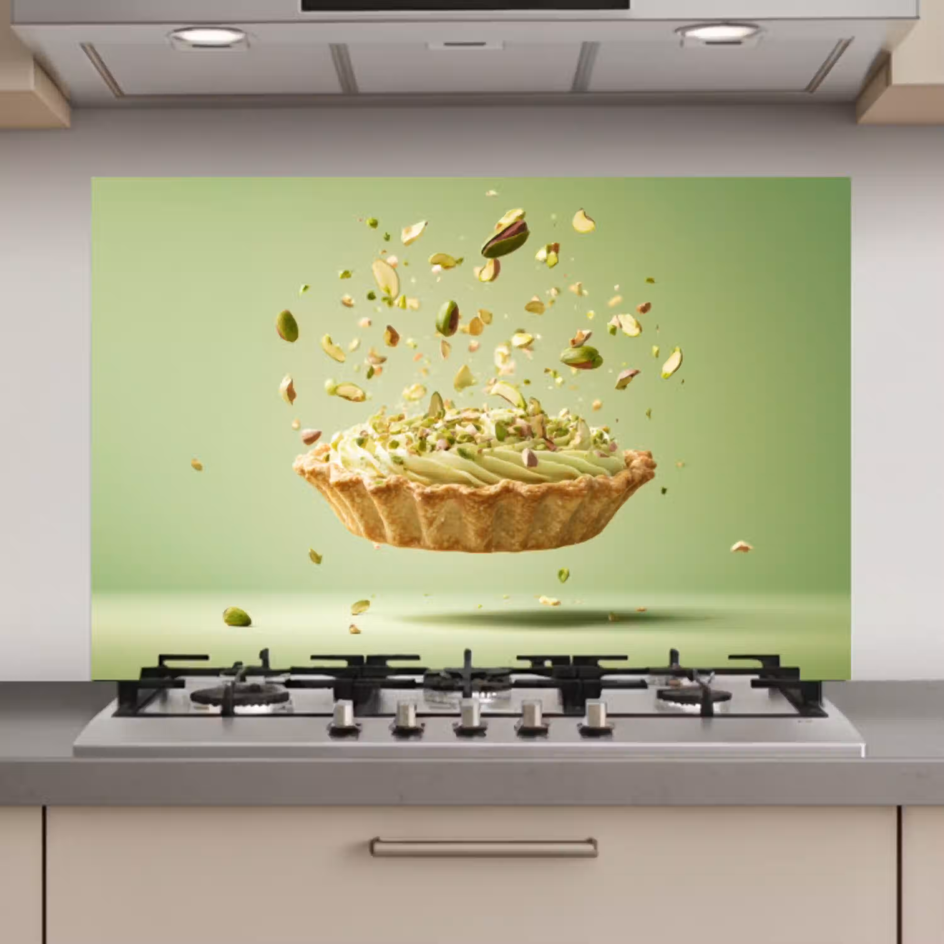 Pistache - Taart - Noten - Eten keuken achterwand spatscherm klein -3d_website