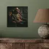 Kat - Pak - Oranje - Sigaar aluminium wit klein -sfeer2