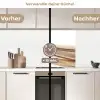 Golven - Abstract - Taupe keuken achterwand 2 middel -voor-na2_DE