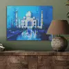 Taj Mahal - Ramadan - Blauw - Islamitische PET vilt klein -sfeer2