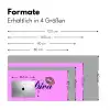 Diva - Lip - Panterprint - Roze Muismat XXL klein -ysfeer5_duits