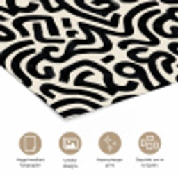 Modern - Abstract - Zwart poster papier klein 62 -closeup_NL