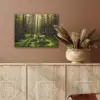Bomen - Bos - Mos - Planten - Zon - Natuur PET vilt klein -sfeer4
