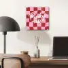 Pinky up - Geblokt - Bordeauxrood plexiglas 5mm klein -sfeer6