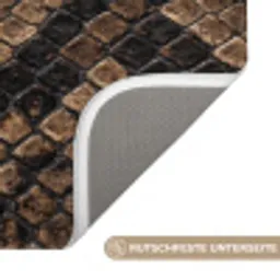 Python - Schubben - Brons Badmat klein -USP_AntislipDE