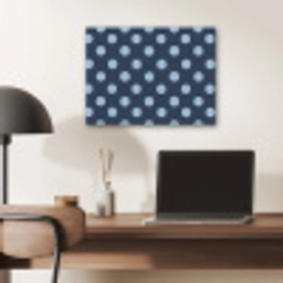Klassiek - Dots - Blauw PET vilt klein 837 -sfeer5