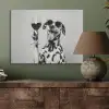 Zonnebril - Dalmatiër - Wijnglas - Tong PET vilt klein -sfeer2