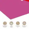 Girl power - Hart - Roze - Rood poster papier klein -closeup_NL
