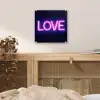 Neon - Love - Valentijn plexiglas 5mm klein -sfeer4