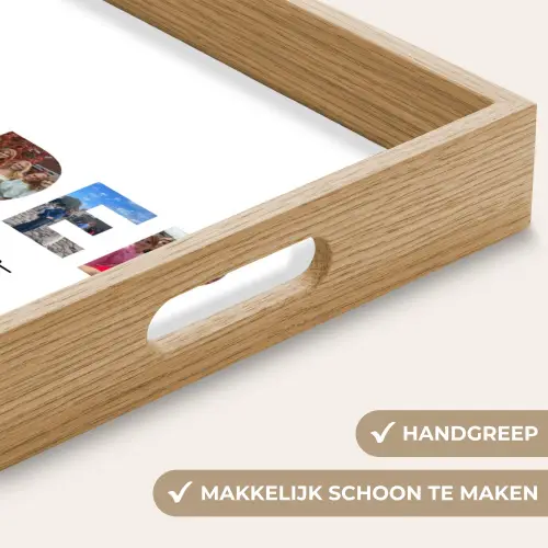 Bruder - Buchstaben-Collage Dienblad Rechthoek middel -USP_HandgreepNL