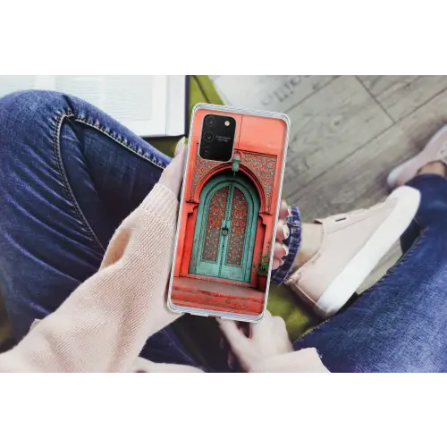 Lantaarn - Deur - Turquoise Telefoonhoesje Samsung Galaxy S10 Lite klein -handS10Lite