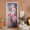 Rozen - Bloemen - Roze - Kunst - Watercolor deurposter klein -sfeer1