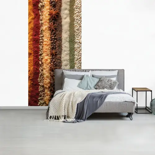 Banen - Verticaal - Kruiden - Variatie fotobehang vinyl groot -slaapkamer