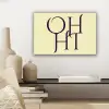 Oh hi - Geel - Monogram canvas 2cm klein -sfeer6