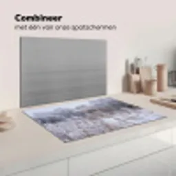 Schermbloem - Rijp - Kristallen - Winter - Delicaat Inductie beschermer vinyl 3mm klein -wsfeer7_website