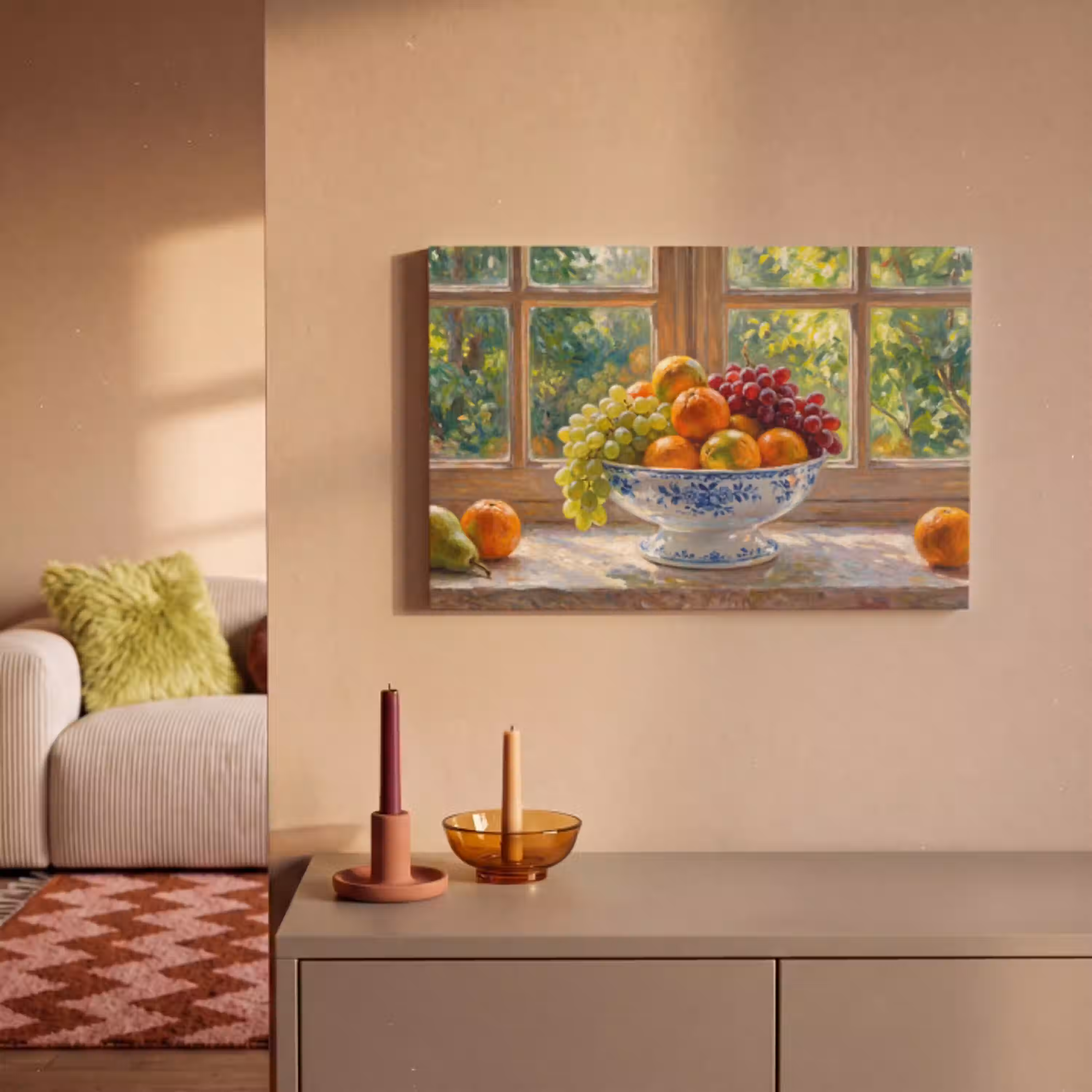 Fruit - Vensterbank - Natuur canvas 2cm klein -sfeer1