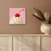 Kers - Slagroom - Roze aluminium wit klein -sfeer4