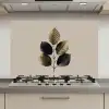 Beukenbladeren - Bruin - Groen - neutraal keuken achterwand spatscherm klein -3d_website