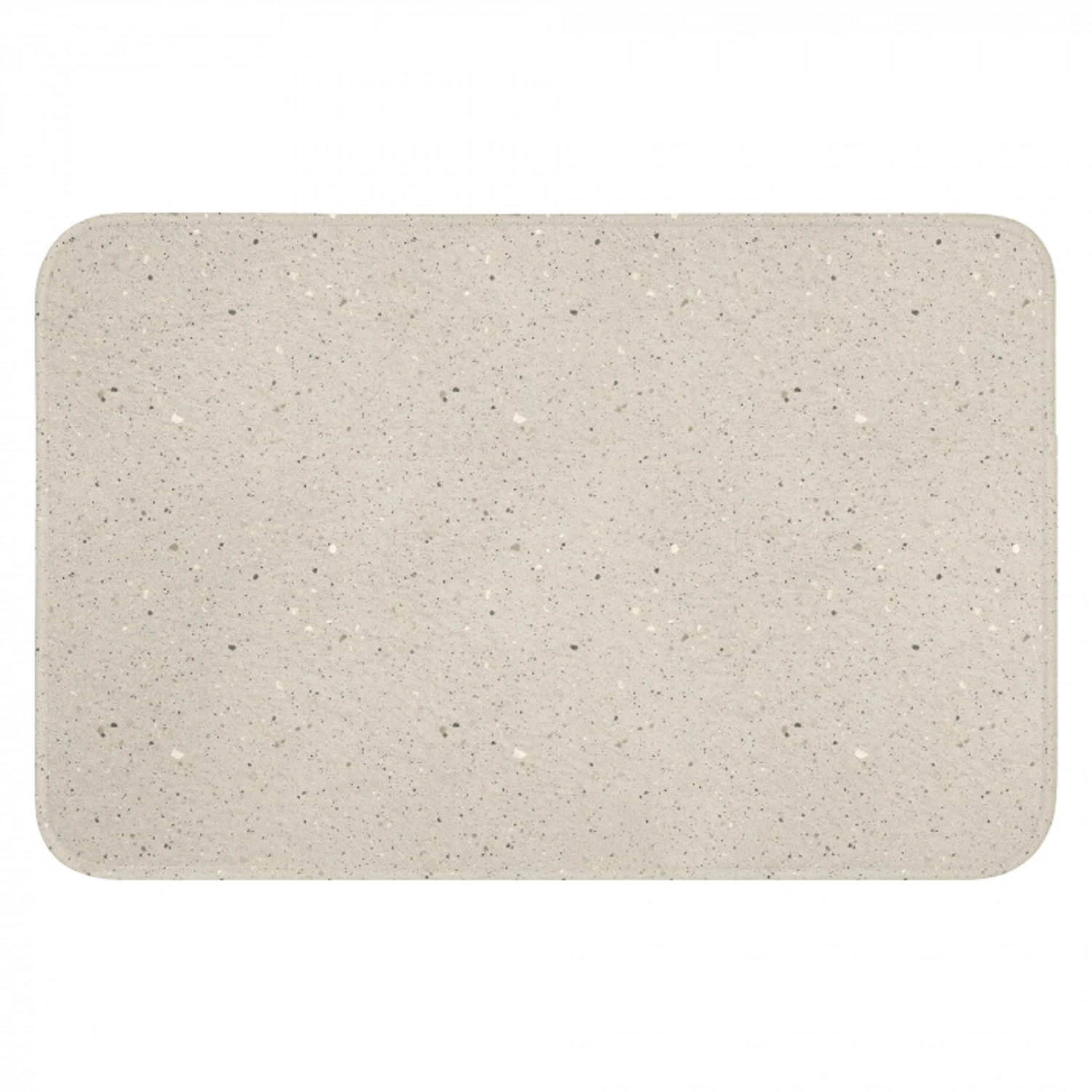 Lichtbeige - Terrazzo - Grijs Badmat klein 997 -3d